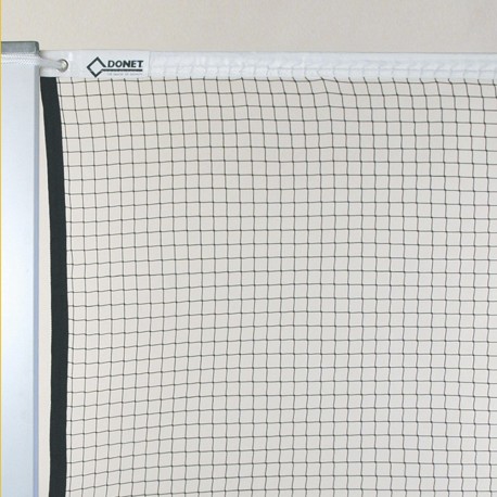 Badminton-Turniernetz, 1,6 mm ø, Nylon, mit Stahlseil