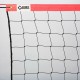 Beach-Volleyball-Trainingsnetz, PVC-Einfassung oben , 50 mm , Netzmaß 9,5 x 1,0 m
