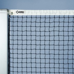 Tennisnetz DIN 1510, PE 3,0 mm ohne Doppelreihen