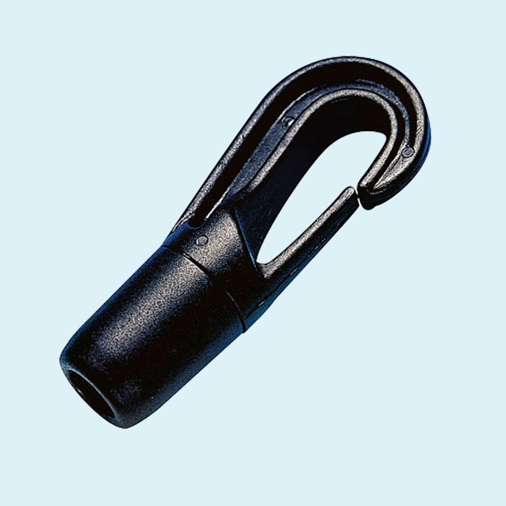 Karabinerhaken, 8 mm, schwarz aus der Kategorie Zubehör Planen / Netze