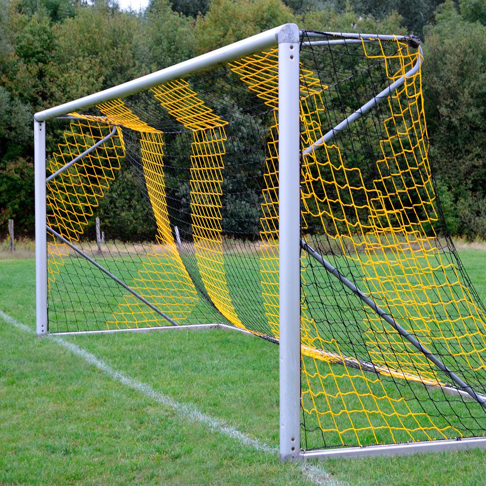 Fußballtornetz 7,50 m x 2,50 m Tiefe 2,00 / 2,00 m, PP 4 mm ø aus der Kategorie Fußball