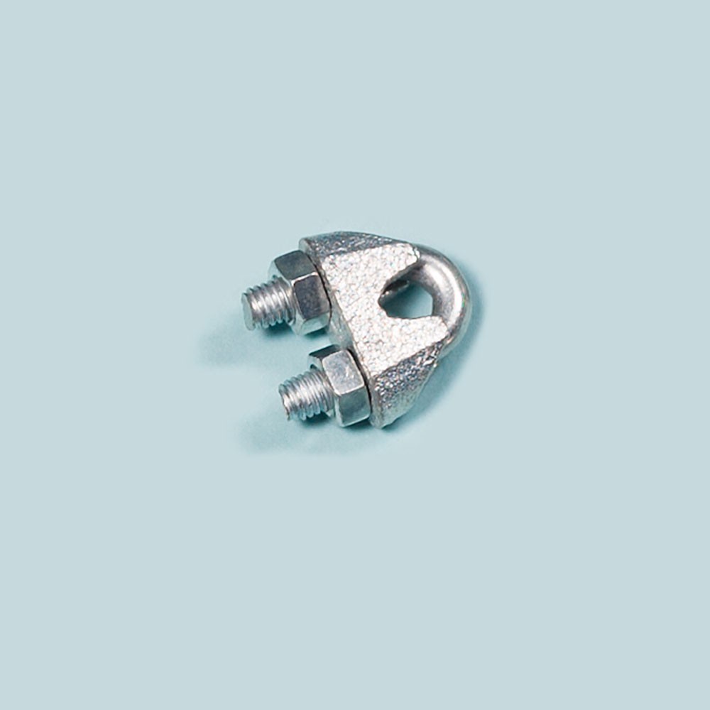 Seilklemme ca. 4-5 mm, verzinkt Seilklemme ca. 4-5 mm, verzinkt aus der Kategorie Spannmaterial