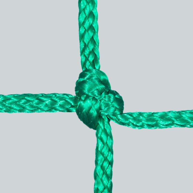 Heunetz 2,00 x 3,50 m, PP gekn. 5 mm, Maschenw. 100 mm aus der Kategorie Raufennetze - Fertigmaße