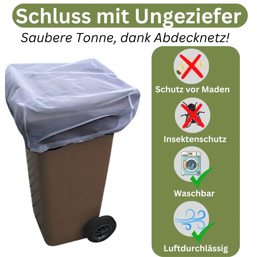 Biotonnen - Abdecknetz, f. 120L Tonne aus der Kategorie Google Shopping