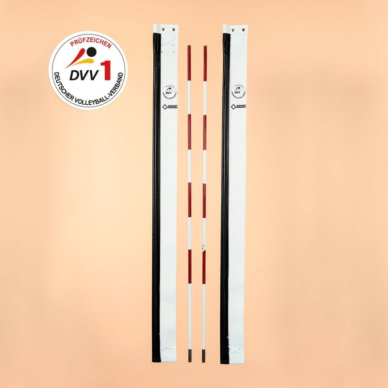 Antenne für Volleyball-Netze,  zweiteilig, DVV-1 geprüft Antenne für Volleyball-Netze,  zweiteilig, DVV-1 geprüft aus der Kategorie Google Shopping
