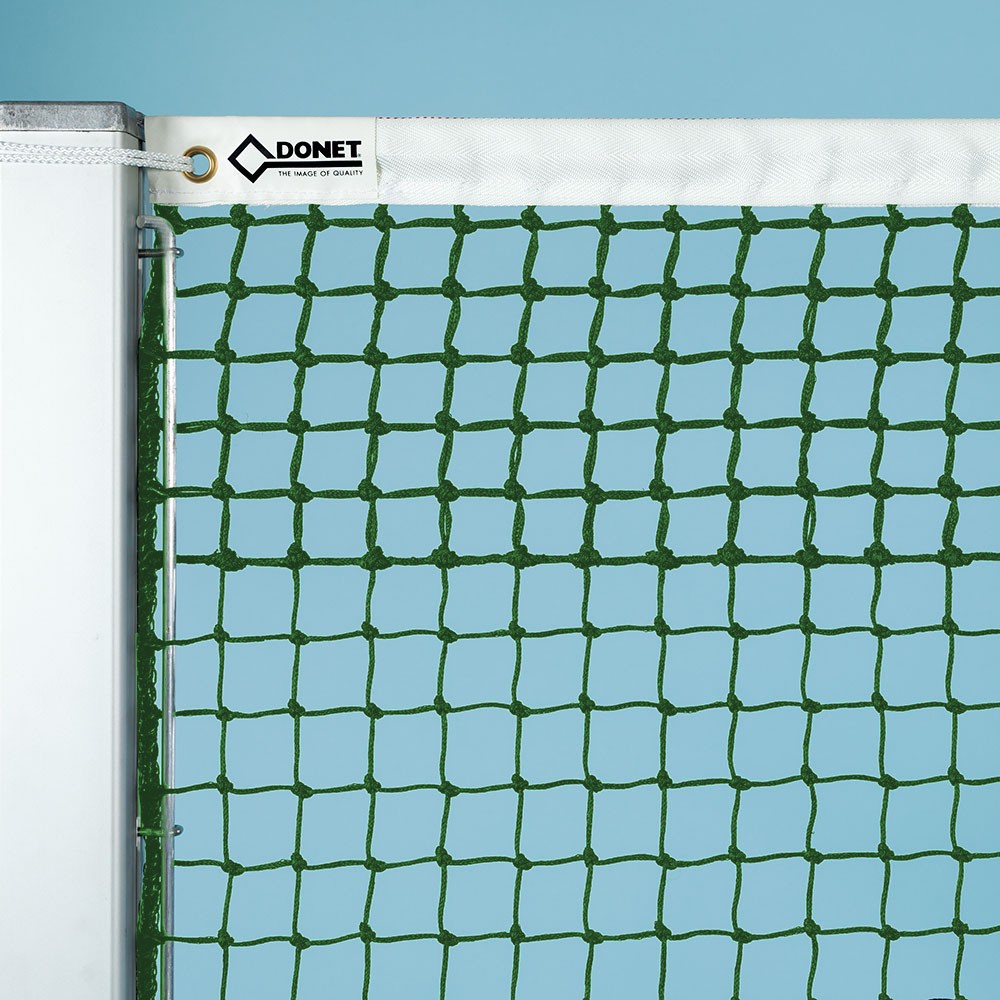 Tennisnetz DIN 1510, PE 3,0 mm Doppelreihen oben aus der Kategorie Google Shopping