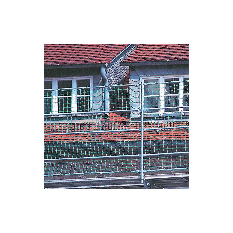 Seitenschutznetz 5,00 x 1,50 m, DIN-EN1263-1, Mw. 100 mm kl. inkl. Gurtschnellverschlüssen aus der Kategorie Google Shopping