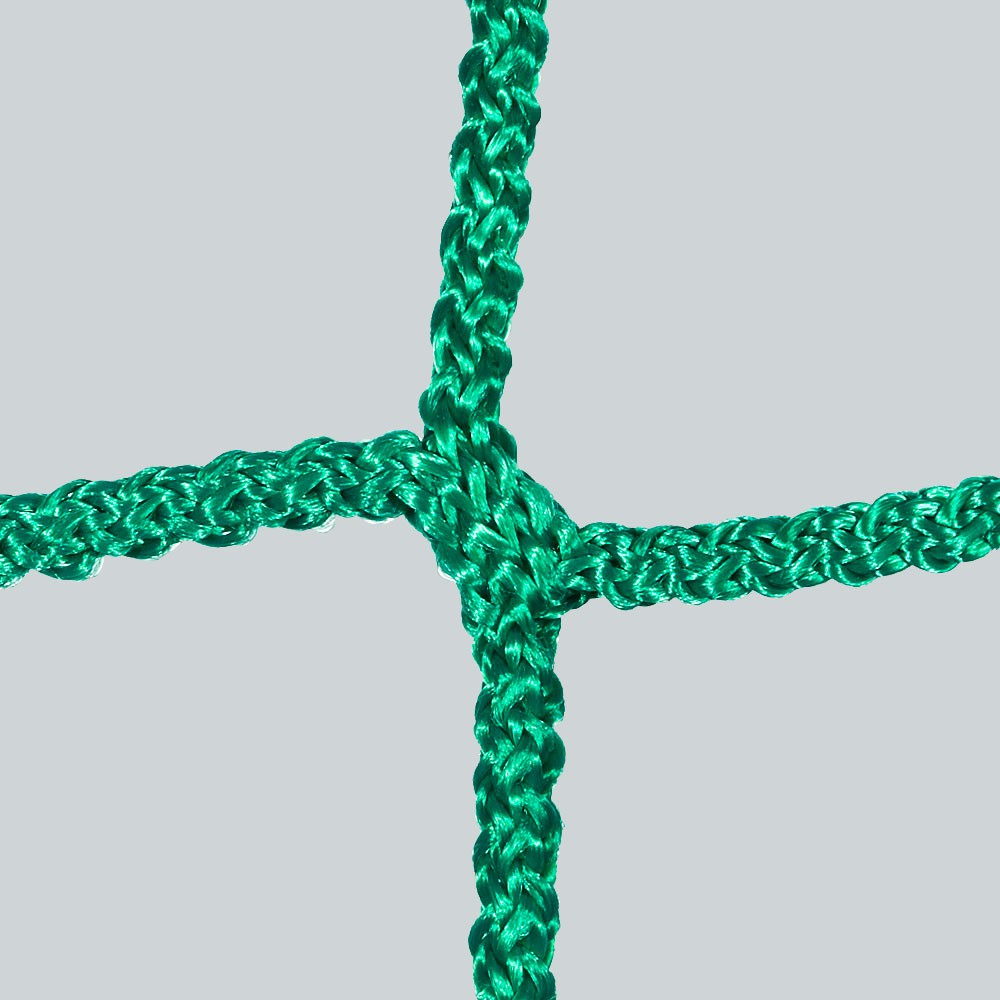 Hallenhockey-Tornetz gemäß DIN EN 749, 3,10 m x 2,10 m Tiefe 0,80 / 1,00 m, Mw. 45 mm, PP 4,0 mm ø aus der Kategorie Maschenweite 45 mm