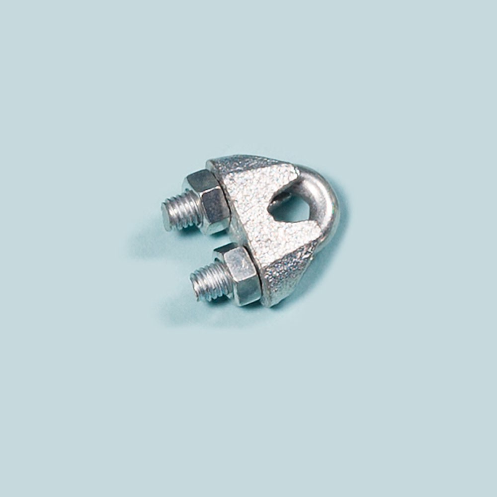 Seilklemme ca. 6 mm, verzinkt Seilklemme ca. 6 mm, verzinkt aus der Kategorie Spannmaterial