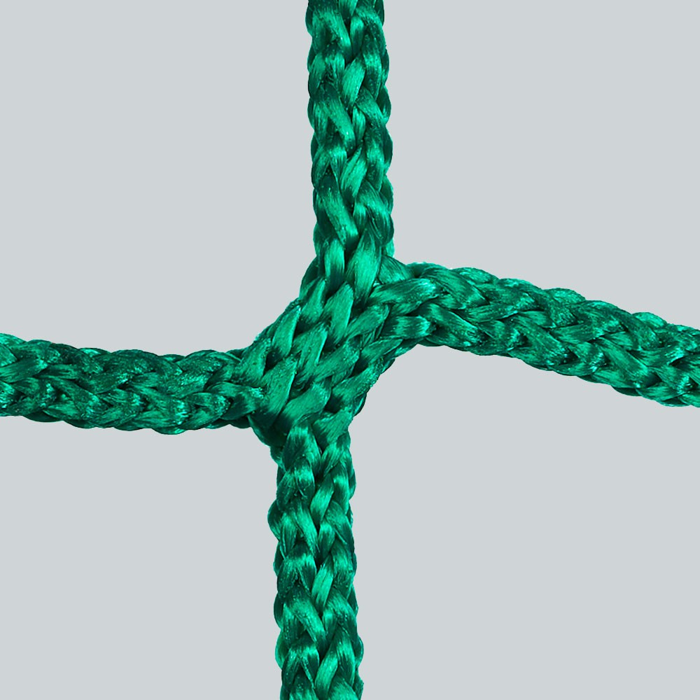 Auffangnetz 5,00 x 5,00 m , DIN-EN 1263-1-S, Klasse A2, Mw. 100 mm, Standard aus der Kategorie Standardmaß 5 x 5 m