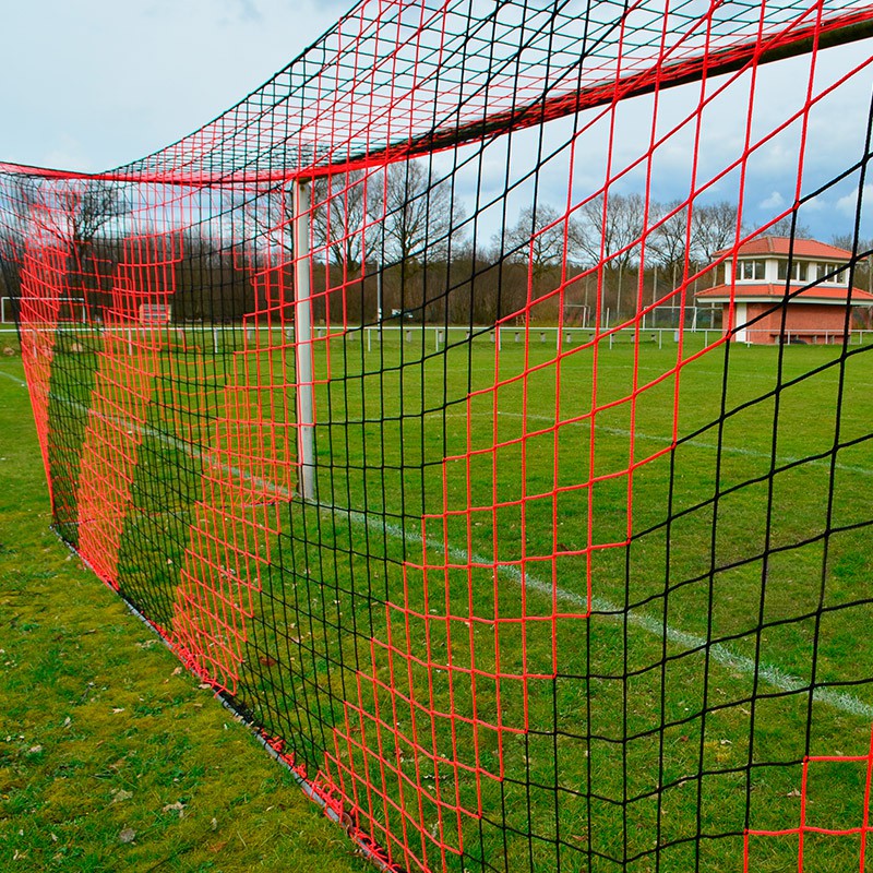 Fußballtornetz 7,50 m x 2,50 m Tiefe 0,80 / 1,50 m, PP 4 mm ø Fußballtornetz 7,50 m x 2,50 m Tiefe 0,80 / 1,50 m, PP 4 mm ø aus der Kategorie Fußball