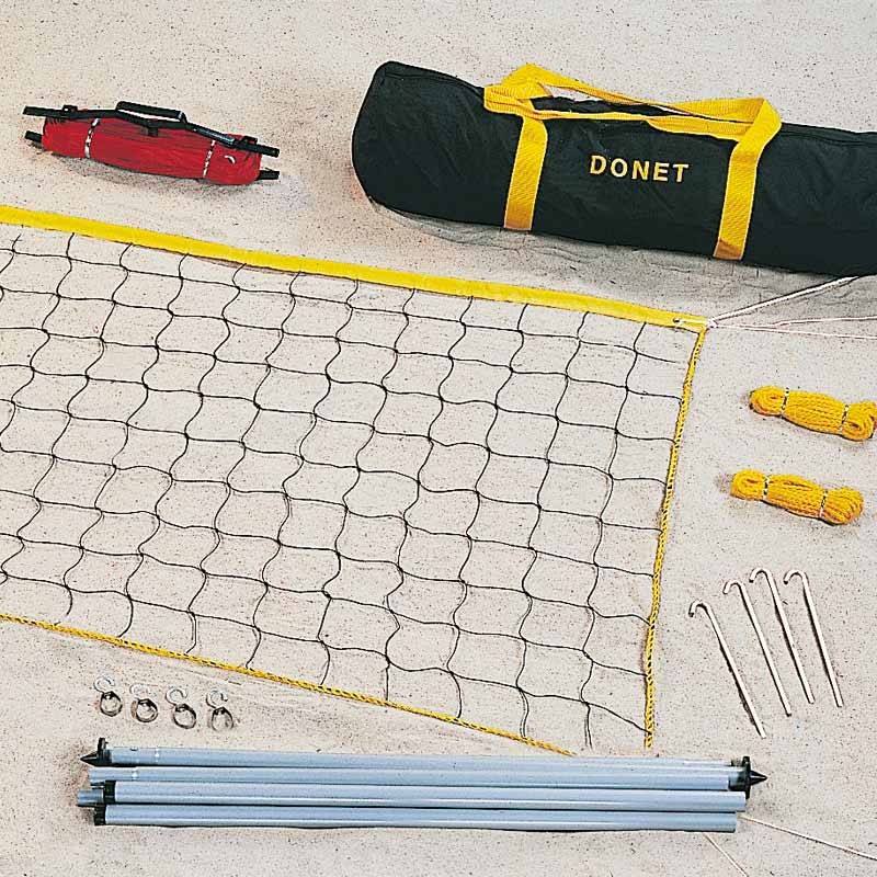 Volleyball-Home-Set, PE 2 mm, Netzmaß 6,00 x 1,00 m Volleyball-Home-Set, PE 2 mm, Netzmaß 6,00 x 1,00 m aus der Kategorie Netzanlagen- & Sets