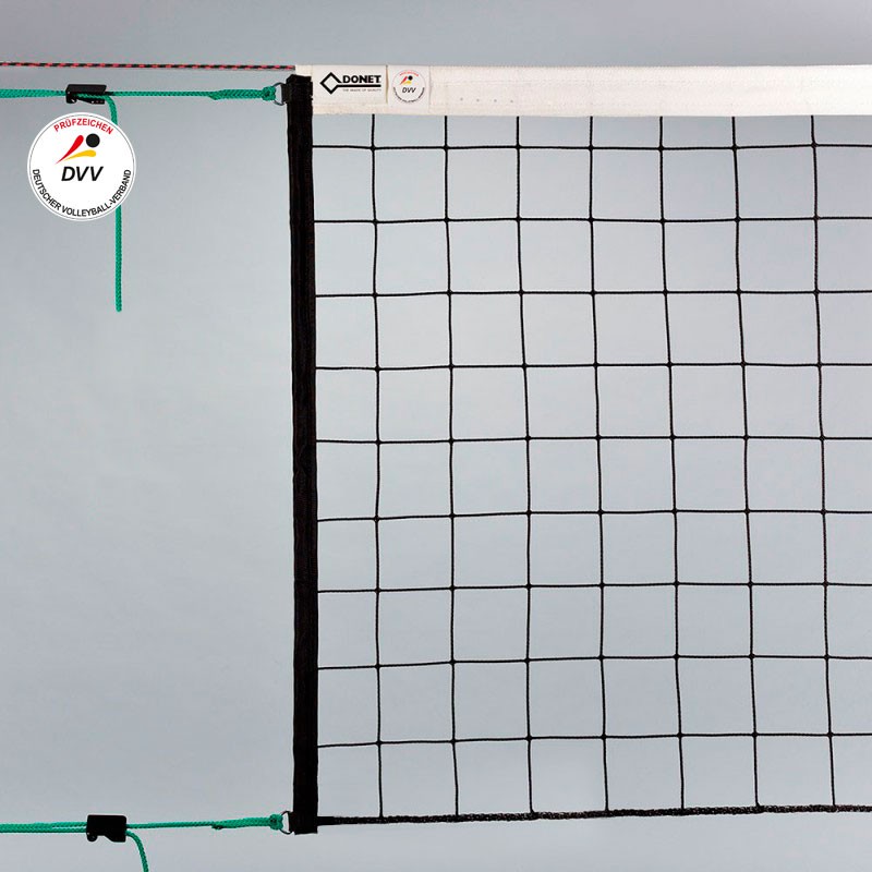 Volleyball-Turniernetz DVV geprüft, PP knotenlos 3 mm ø, mit Kevlarseil Volleyball-Turniernetz DVV geprüft, PP knotenlos 3 mm ø, mit Kevlarseil aus der Kategorie Google Shopping