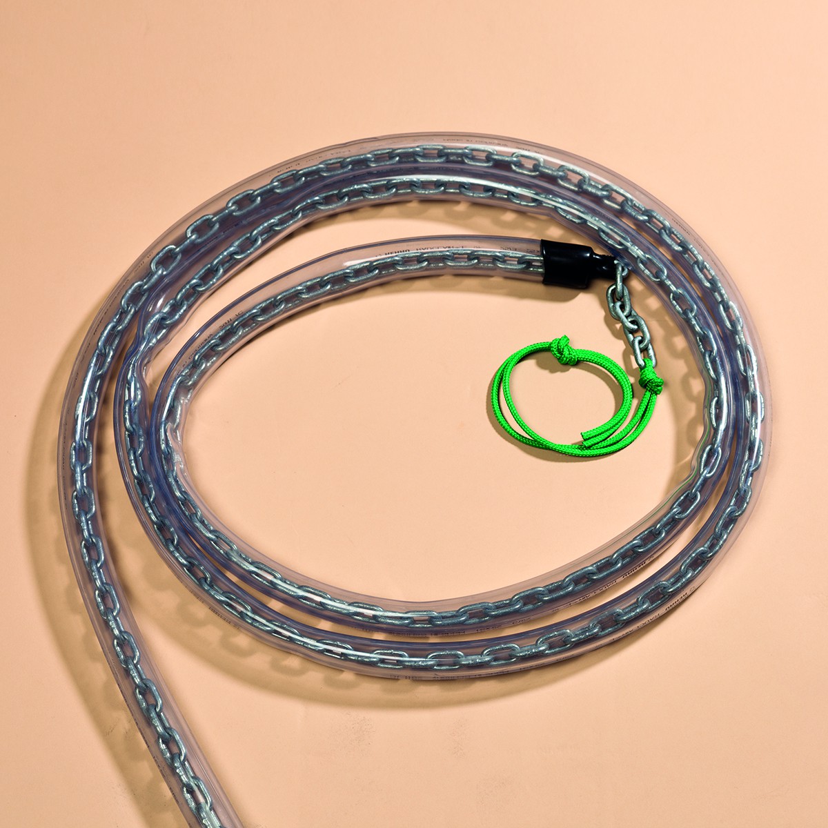 Kettenbeschwerung im Kunststoffschlauch, Länge 8,0 m aus der Kategorie Kettenbeschwerung für Tornetze