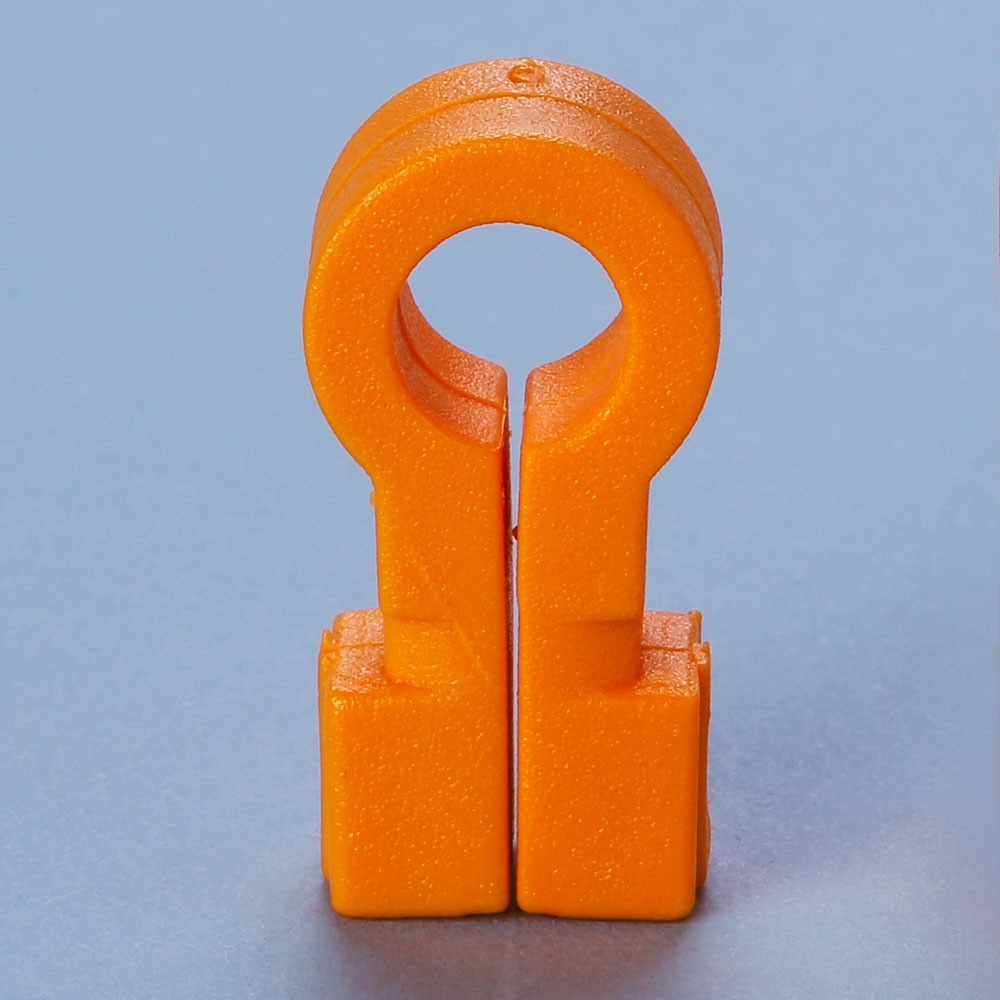 Netzhaken, Omega-Form, orange Netzhaken, Omega-Form, orange aus der Kategorie Netzhaken für Tornetze