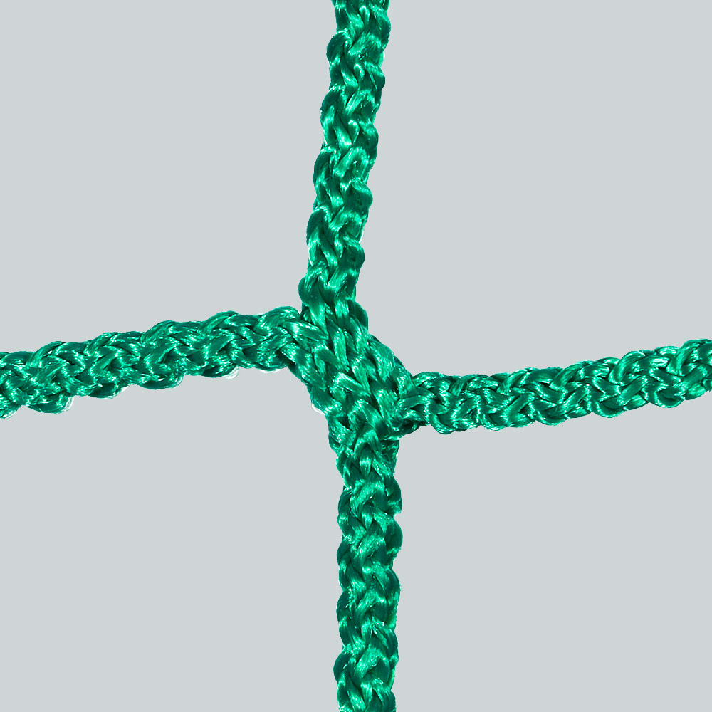 Fußballtornetz 5,15 m x 2,05 m Tiefe 1,00 / 1,00 m, PP 4 mm ø grün Fussballtornetz-5-15-m-x-2-05-m-Tiefe-1-00-1-00-m-PP-4-mm-oe-gruen/6839-21