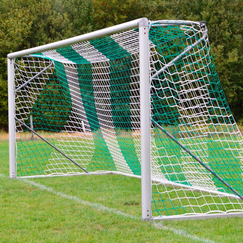 Fußballtornetz 7,50 m x 2,50 m Tiefe 2,00 / 2,00 m, PP 4 mm ø aus der Kategorie Fußball