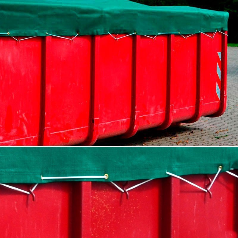 Abdeckplane, ca. 220 g / qm, ringsum geöst, 5,00 x 3,50 m inkl. GUMMISEIL Abdeckplane, ca. 220 g / qm, ringsum geöst, 5,00 x 3,50 m inkl. GUMMISEIL aus der Kategorie Standardmaße inkl. GUMMISEIL