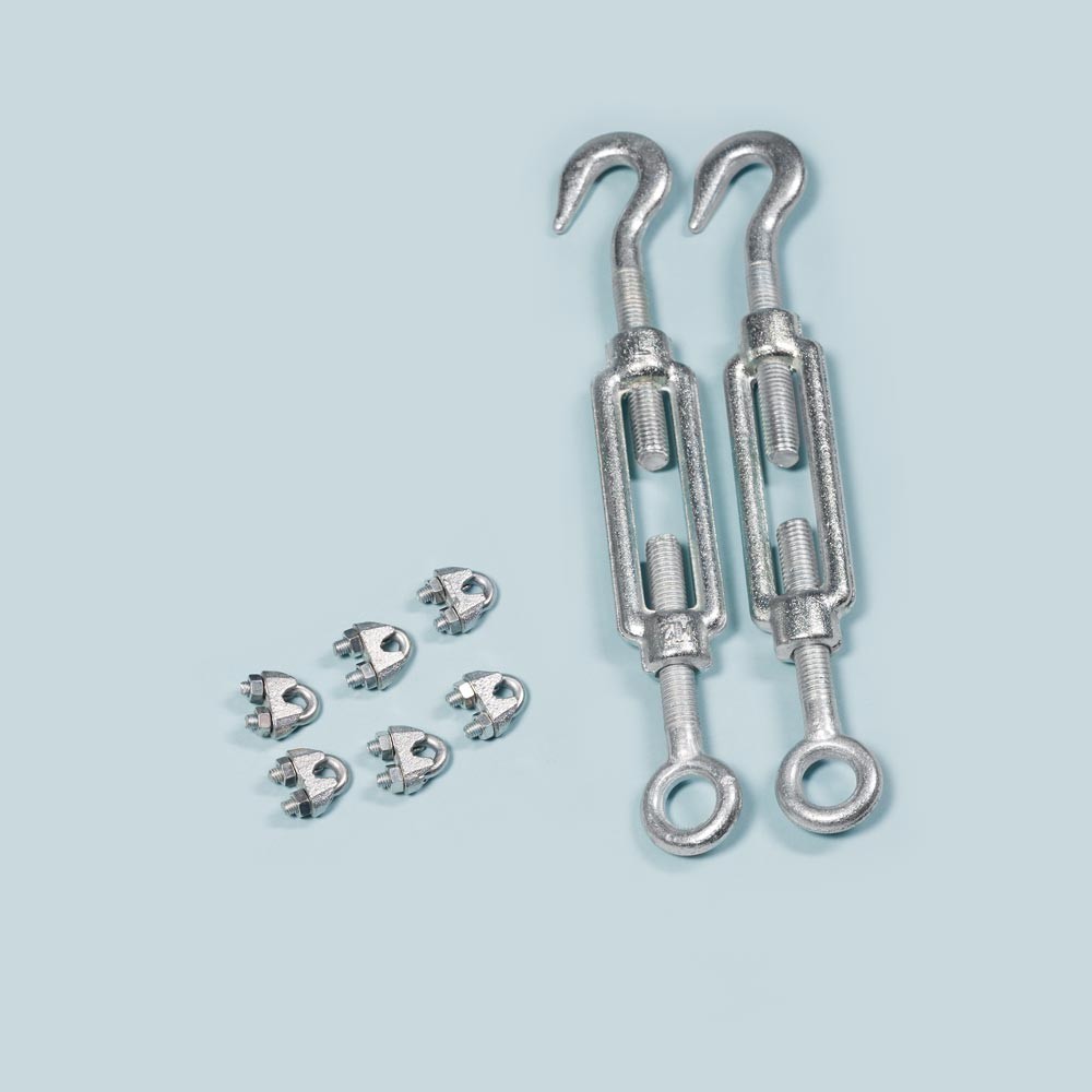 Spanngarnitur für Drahtseil Spanngarnitur für Drahtseil aus der Kategorie Zubehör Netzmontagen