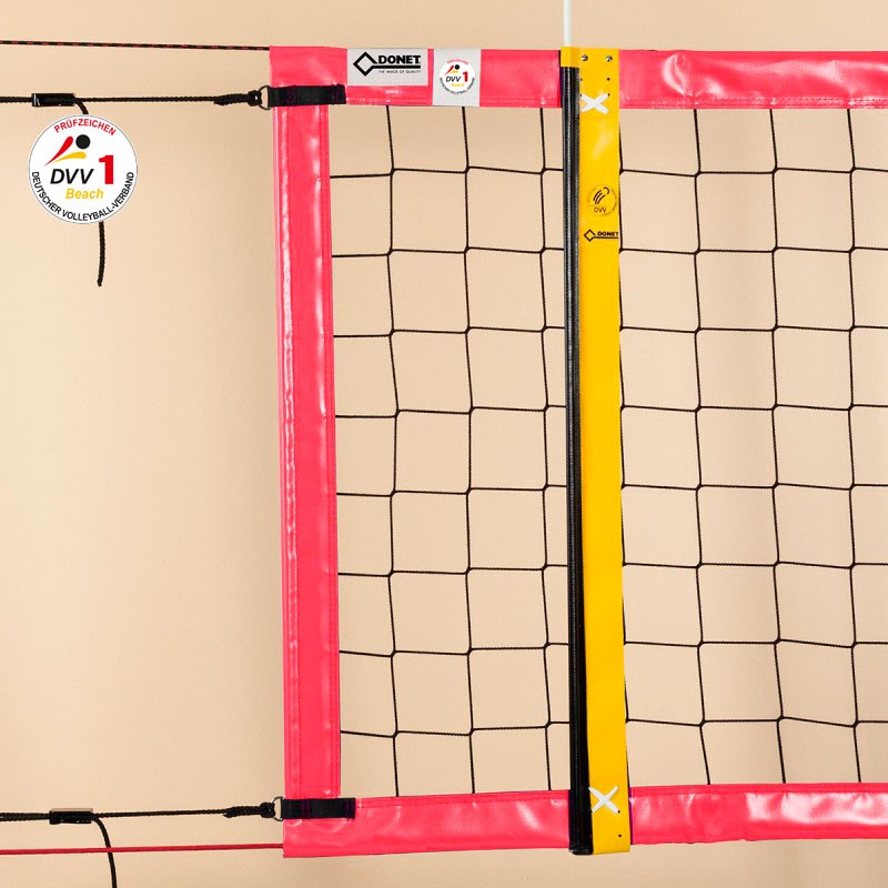 Beach-Volleyball-Turniernetz DVV-1 , PP 3 mm, 9,5 x 1,0 m aus der Kategorie Turniernetze DVV-1 (D)