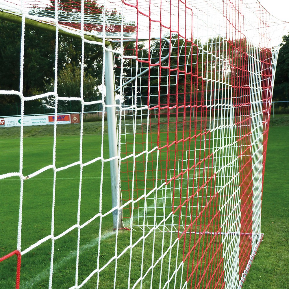 Fußballtornetz 5,15 m x 2,05 m Tiefe 1,00 / 1,00 m, PP 4 mm ø Fußballtornetz 5,15 m x 2,05 m Tiefe 1,00 / 1,00 m, PP 4 mm ø aus der Kategorie Tornetze
