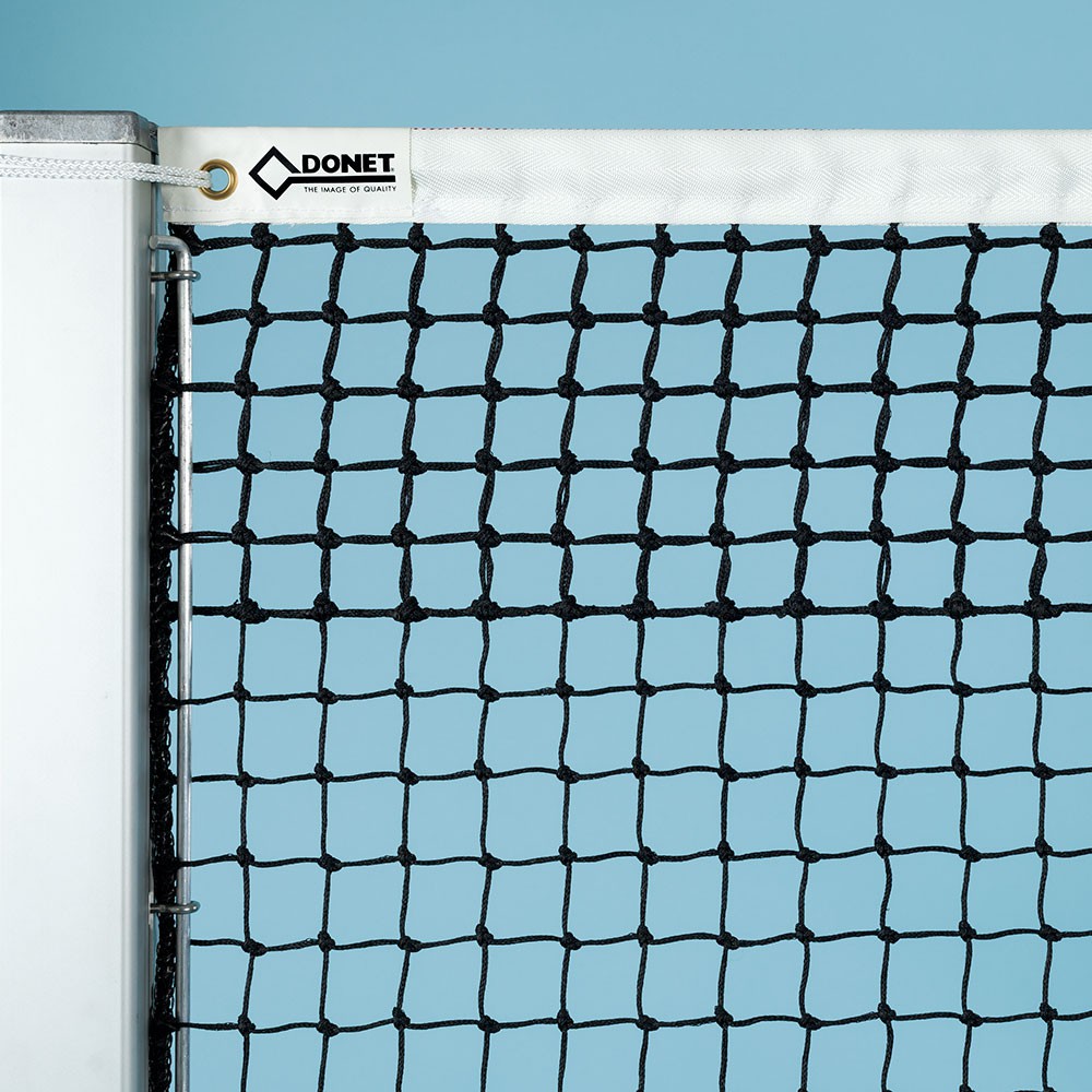 Tennisnetz DIN 1510, PE 3,0 mm Doppelreihen oben aus der Kategorie Google Shopping