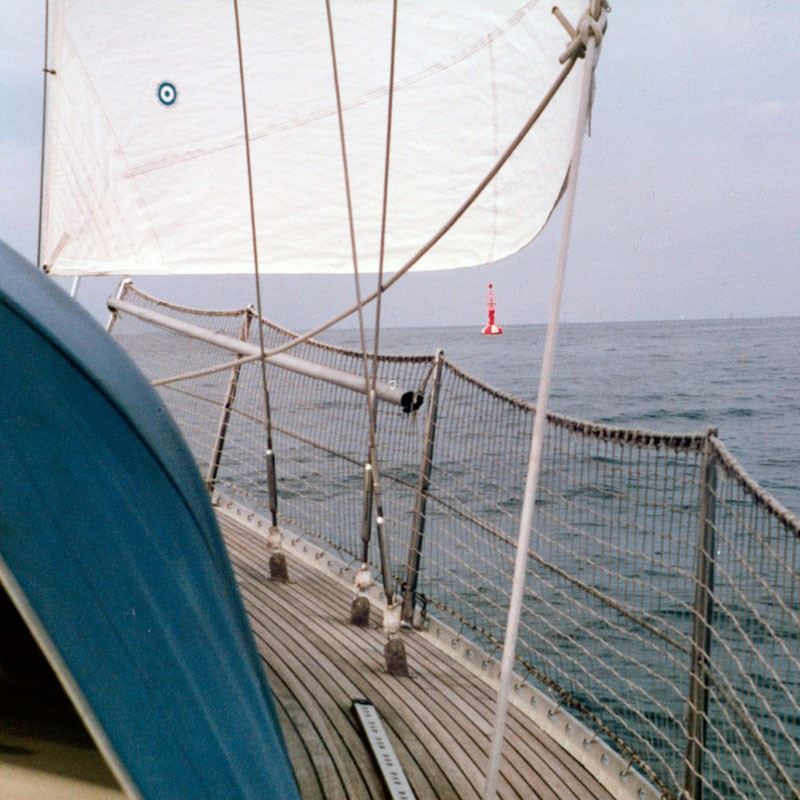 Relingsnetz Maschenw. 45 mm, PP kl. 2,3 mm, 50,0 x 0,6 m, weiß aus der Kategorie Maschenweite 45 mm