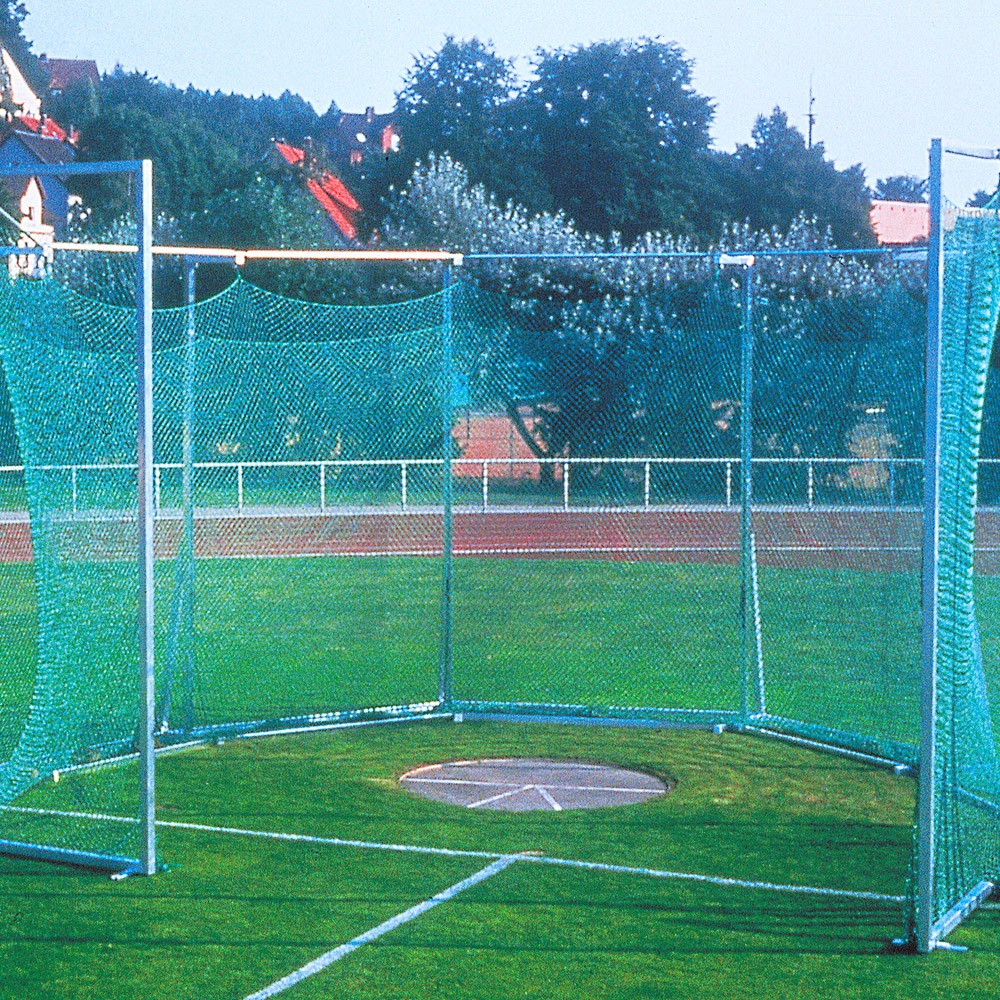 Schutznetz für Hammer- u. Diskuswurf, 25,00 m x 5,50 m aus der Kategorie Schutznetze Gitterhöhe 5,0 m