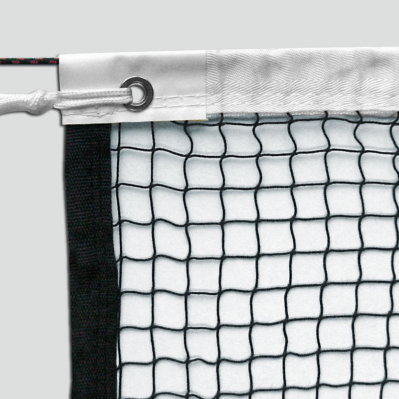 Badminton-Netzgarnitur bestehend aus 3 Netzen Nylon 1,2 mm, 23 m Kevlarseil aus der Kategorie Netzgarnituren